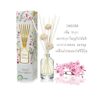 น้ำหอมไม้ปักอโรม่า กลิ่น Sakura : scent nature