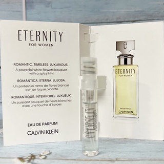 Calvin Klein Eternity For Women EDP 1.2ml (แบบหลอด หัวสเปร์ย)