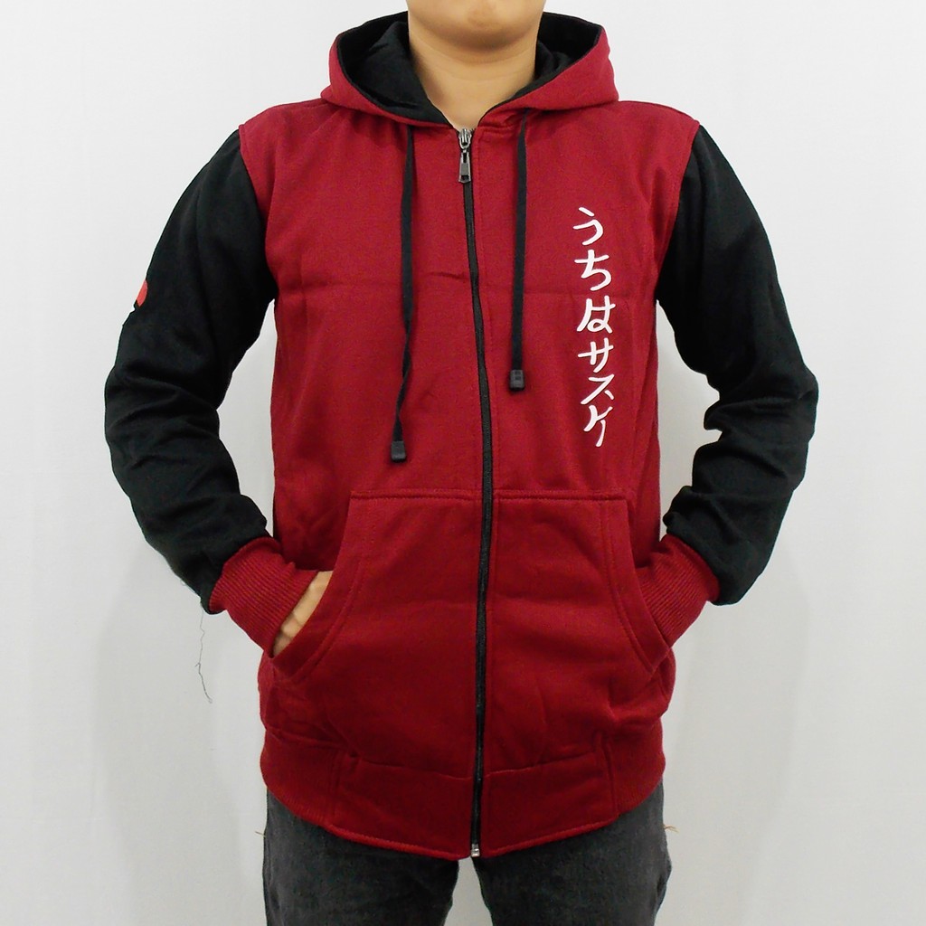 NARUTO UCHIHA CLAN ANIME JACKET - UCHIHA CLAN JACKET - SASUKE ITACHI UCHIHA CLAN JACKET - HOODIE 02