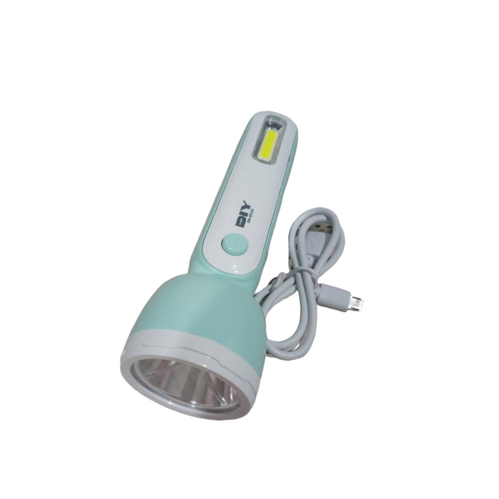 ไฟฉายLED MR.DIY รุ่น KM-8916A สว่างมาก ส่องได้ไกล สามารถชาร์ทไฟได้