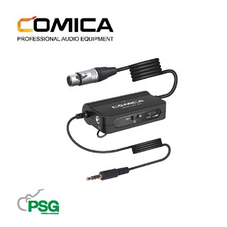 Comica Audio : LINKFLEX AD1  XLR Interface Preamp Audio Adapter XLR to 3.5mm TRRS