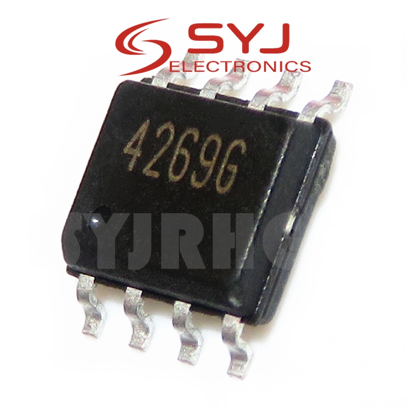 10 ชิ้น TLE4269G TLE4269 4269G SOP-8 ชิปเรกูเลเตอร์เชิงเส้นในสต็อก
