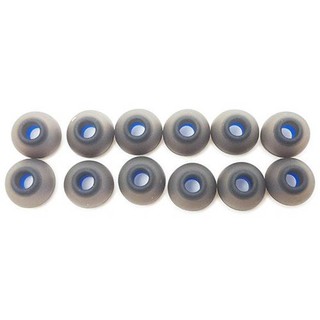 x-tips Blue จุกยางกลาง 1 แพค 6 คู่ (แกนน้ำเงิน)