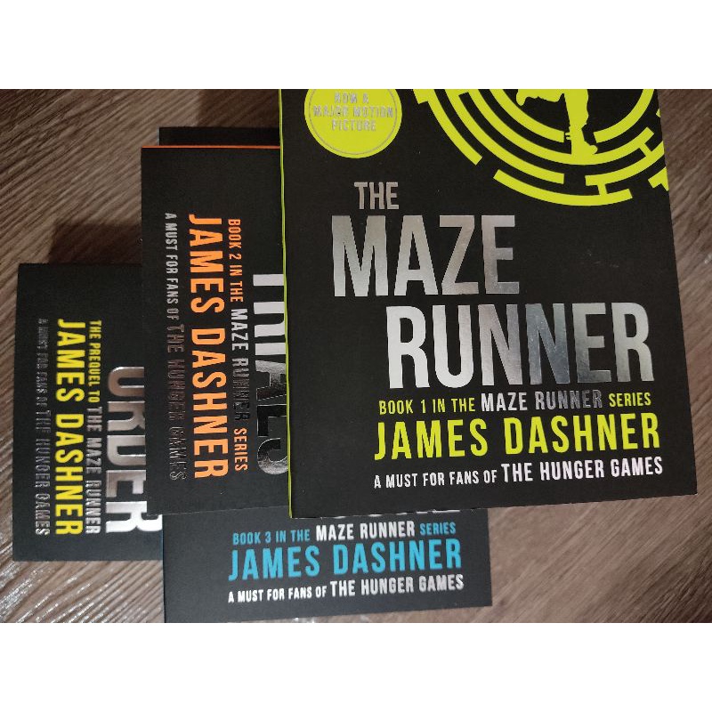 นิยายภาษาอังกฤษ Maze Runner Series โดย James Dashner