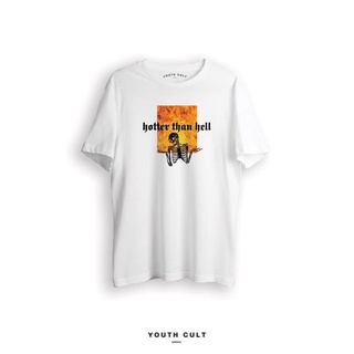 Hotter than hell ❗️ เสื้อยืดสกรีนลายแนวสตรีท เนื้อผ้าดี ❗️ ลายไฟ ❗️ ลายสวย❗️ คมชัด❗️ เสื้อยืดโอเวอร์ไซส์
