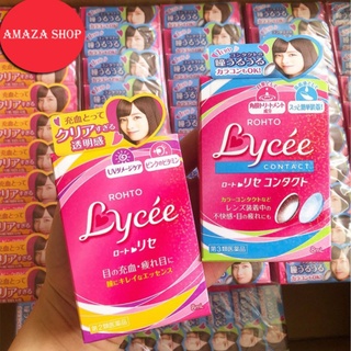 [NEW!! หมดอายุ 2026+] Rohto Lycee น้ำตาเทียมญี่ปุ่น คอนแทคเลนส์&amp;ธรรมดา