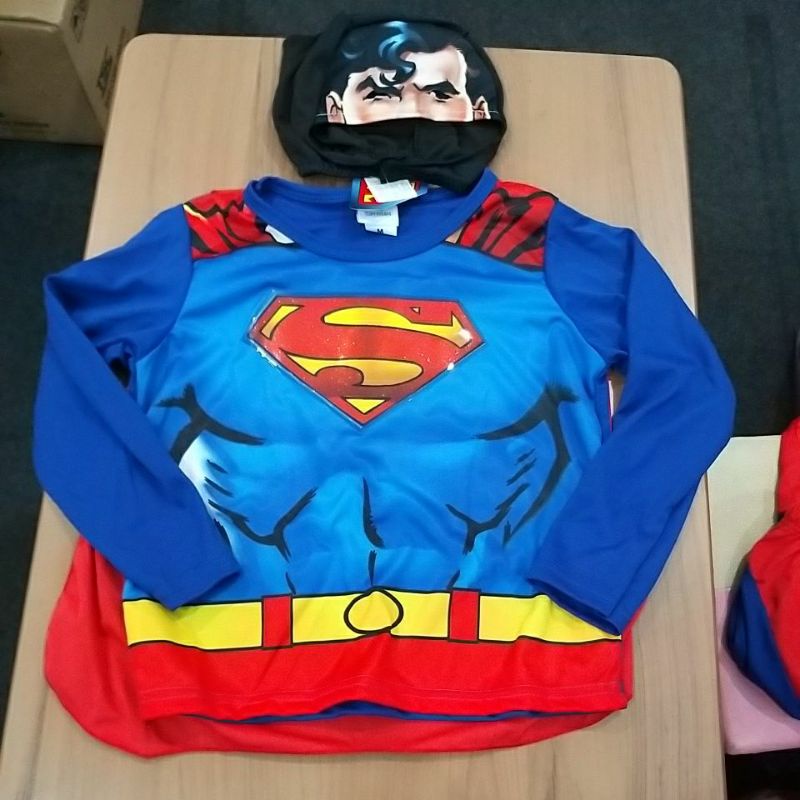 ชุดซุปเปอร์ฮีโร่ ชุดซุปเปอร์แมน AA-0717 (5) Size เด็กเล็กSize S (1-2)Size M (2-3)Size L (3-4)
