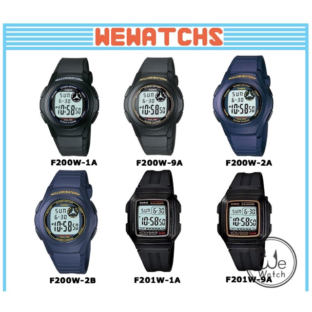 casio f201w