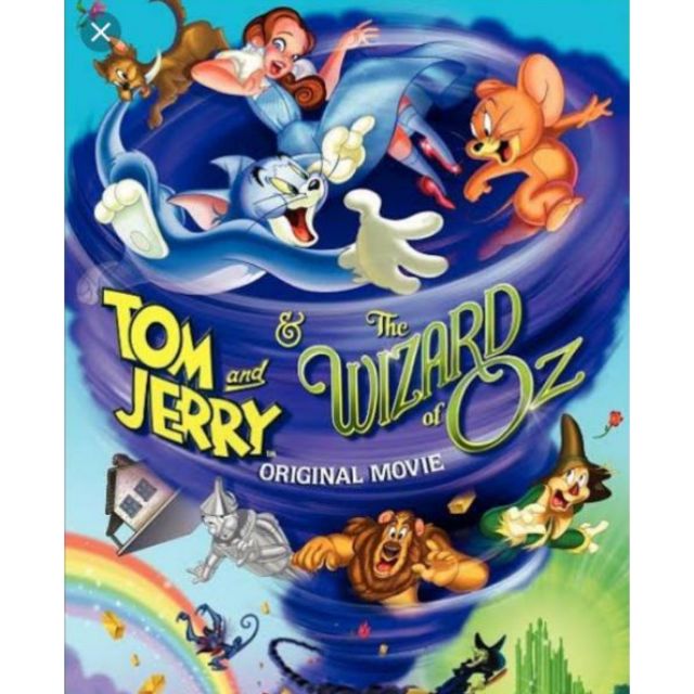 Dvd การ์ตูน​ Tom&​Jerry back to Oz แผ่นแท้