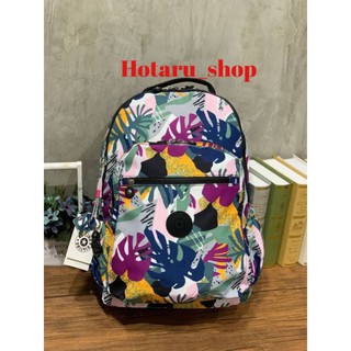 Kipling SEOUL EXTRA LARGEPrinted 17" Laptop Backpack (KI0947) กระเป๋าเป้รุ่นใหม่จากคอลเลคชั่นpacman