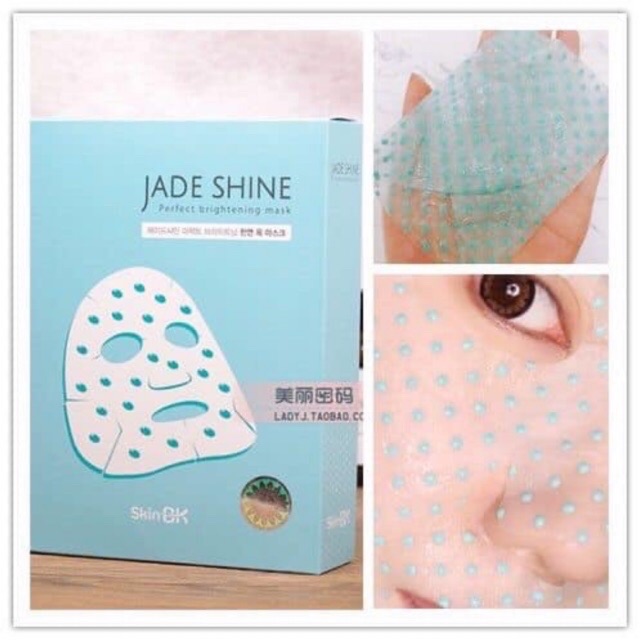 [Retail ] Skin BK Jade Shine Silk mask 1 มาส ์ ก