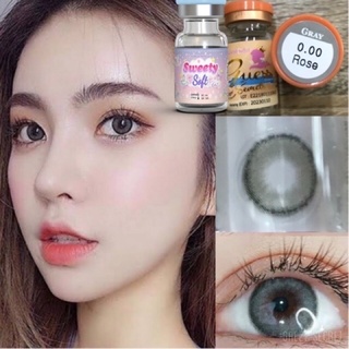 Rose gray คอนแทคเลนส์sweety soft/ Gaezz Secrets