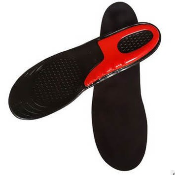 แผ่นเจลรองเท้า เจล ฟ้า ดำ  แบบใหม่ ถูกที่สุด แผ่นรองเท้าเพื่อสุขภาพ ส่งจากนนทบุรี - รูปที่ 2