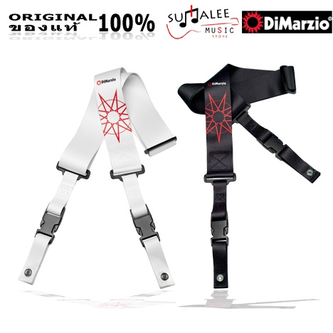 สายสะพายกีตาร์/เบส DiMarzio Jim Root #4 ClipLock®  2 Inch