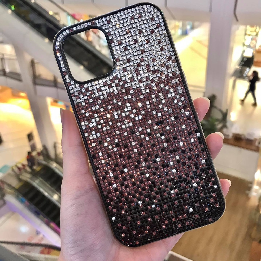 พร้อมส่งจากไทย เคสเพชรไล่สี ไอโฟน iPhone ทุกรุ่น