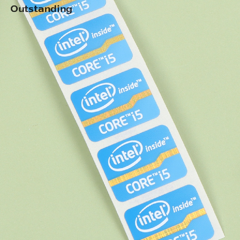 สติกเกอร์ฉลากโลโก้ Intel Core i3 i5 i7 สําหรับติดตกแต่งแล็ปท็อป