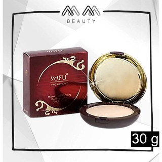 แป้งพัฟ แป้งยาฟูแดง YAFU Micro-crystal Whitening Double-purpose Powder Cake รุ่น Original