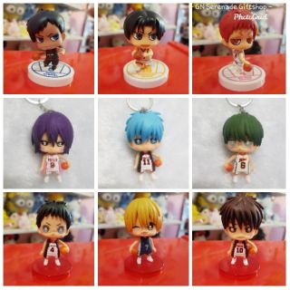 🔥มาเพิ่ม set update 14-6-64🔥 พร้อมส่ง * พวงกุญแจคุโรโกะ คุโรโกะโนะบาสเก็ต kuroko โมเดล model ฟิกเกอร์