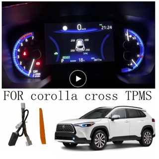 ระบบตรวจสอบความดันลมยางรถยนต์ TPMS สําหรับ Toyota corolla Altis corolla cross 2019 2020 2021 2022