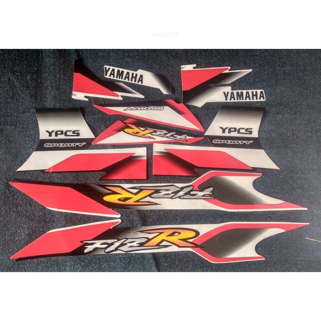 สติ๊กเกอร์แถบ Yamaha f1ZR 2001 - AHAMOTOR