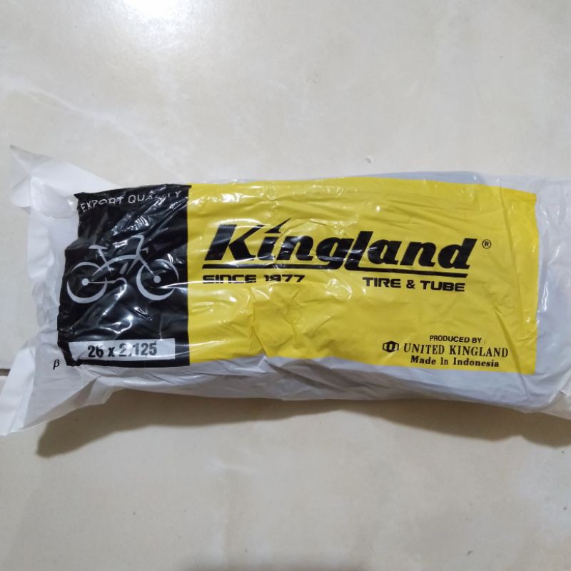 ยางในจักรยาน Kingland ขนาด 26 x 2.125