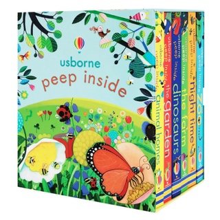 Usborne Peep Inside หนังสือเปิดปิด ภาษาอังกฤษสำหรับเด็ก ปกแข็ง (พร้อมส่ง)