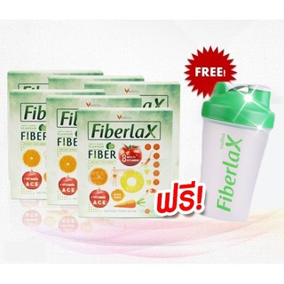 Verena Fiberlax เวอรีน่าไฟเบอร์แล็กซ์ 6 กล่อง แถมฟรีแก้วเชค