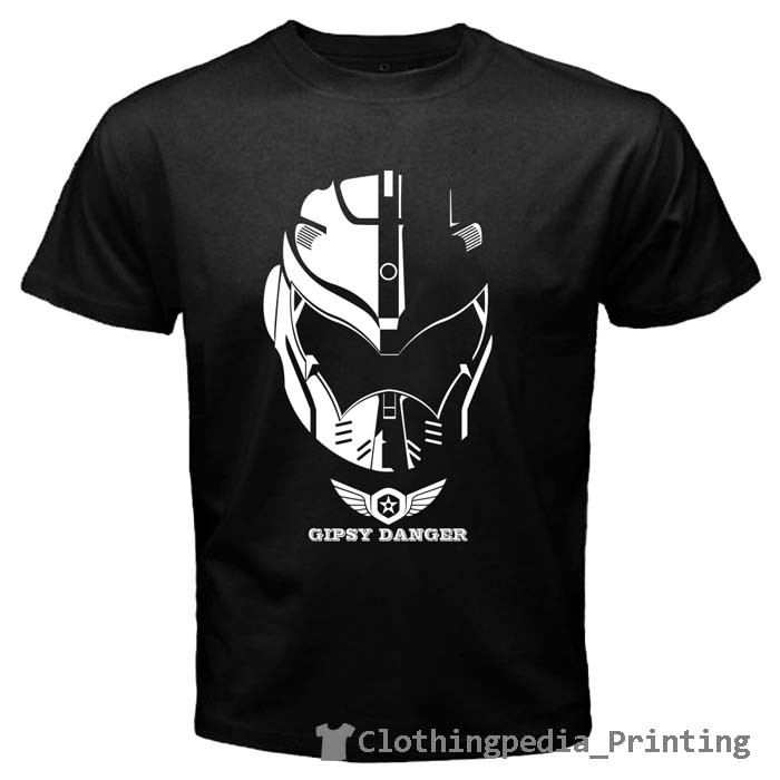 เสื้อยืด Gipsy Danger Jaeger Gundam Robot Pacific Rim