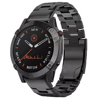 สายนาฬิกาข้อมือ ไทเทเนียมอัลลอย สเตนเลส 22 มม. 26 มม. สําหรับ Garmin Fenix 7 7X 6 6X pro 5 5X Plus 3HR 935 Tactix 7 pro