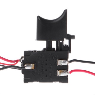 สวิทช์ทริกเกอร์สว่านไฟฟ้า DC 7.2-24V กันฝุ่น