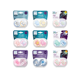  Avent จุกหลอก ขนาด 0-6m , 6-18m