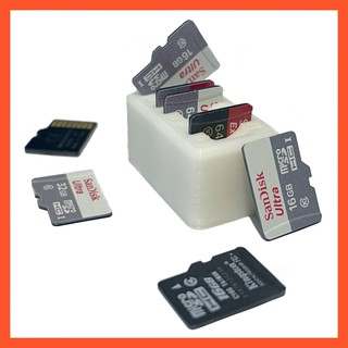 micro sd card holder storage box กล่องจัดระเบียบ micro sd card