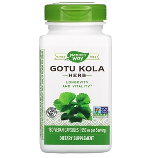 Natures Way Gotu Kola Herb 180 Capsules