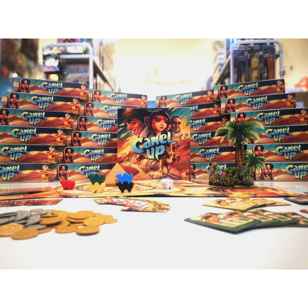 Camel Up 2nd edition คาเมล อัพ Camel Up Off Season (THEN) Board Game ...