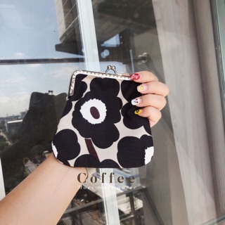 หมด ⚡️ Coin bag สีน้ำตาล ☕️ #marimekkofabrics