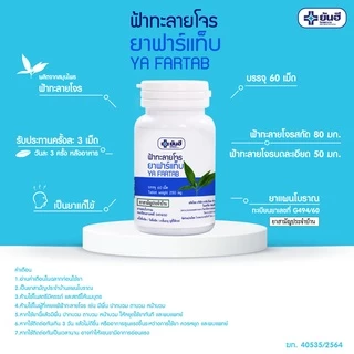 Yanhee Fartab (ยันฮี ฟาร์แท็บ ขนาด 250 มิลลิกรัม )