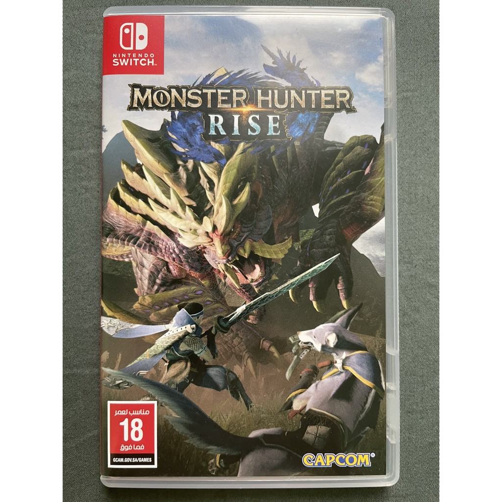 [มือสอง] เกมส์ Monster Hunter Rise แผ่นเกม Nintendo Switch