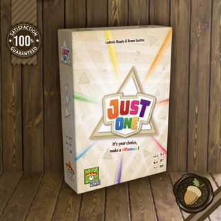 Just one บอร์ดเกม คู่มือภาษาอังกฤษ (Boardgame บอร์ดเกม การ์ดเกม เกม)