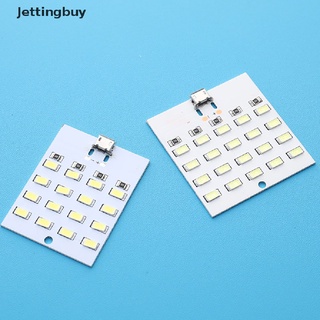 [Jettingbuy] แผงไฟฉุกเฉิน Mirco USB LED 5730 SMD 5V 430mA~470mA สีขาว 1 ชิ้น