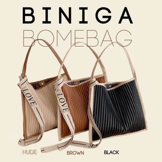 BINIGA bag กระเป๋าแฟชั่น กระเป๋าสะพายข้าง BOMEBAG [BMB-L56]