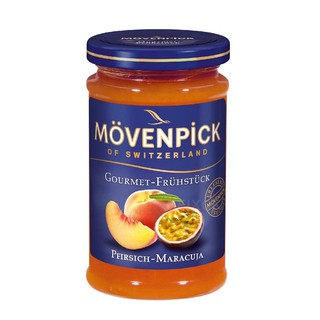 แยมลูกพีชผสมเสาวรส โมเวนพิค Mövenpick Gourmet Breakfast Peach Passion Fruit 250g