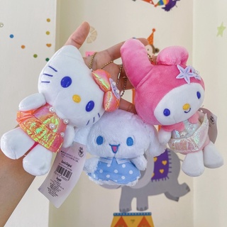[พร้อมส่งค่า👆] พวงกุญแจ kitty &amp; cinnamoroll &amp; mymelody(ถ่ายจากสินค้าจริง)