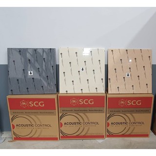 แผ่นซับเสียง SCG รุ่น Cylence Zandera ขนาด 60*60*2.5 ซม