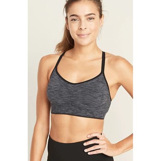 สปอร์ตบรา Old Navy Seamless Light Support Sports Bra (สีส้ม)