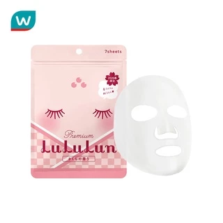 Lululun ลูลูลุน เฟช มาส์ก ซากุระ พรีเมี่ยม 7 แผ่น