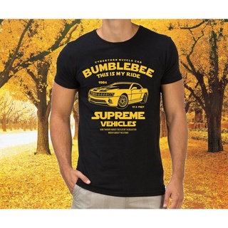 Lint9 [พร้อมส่ง] เสื้อยืดผ้าฝ้าย 100% พิมพ์ลาย Bumblebee Ringer Schwarz Camaro Chevrolet Transform Kult พลัสไซซ์ พลัสไซซ