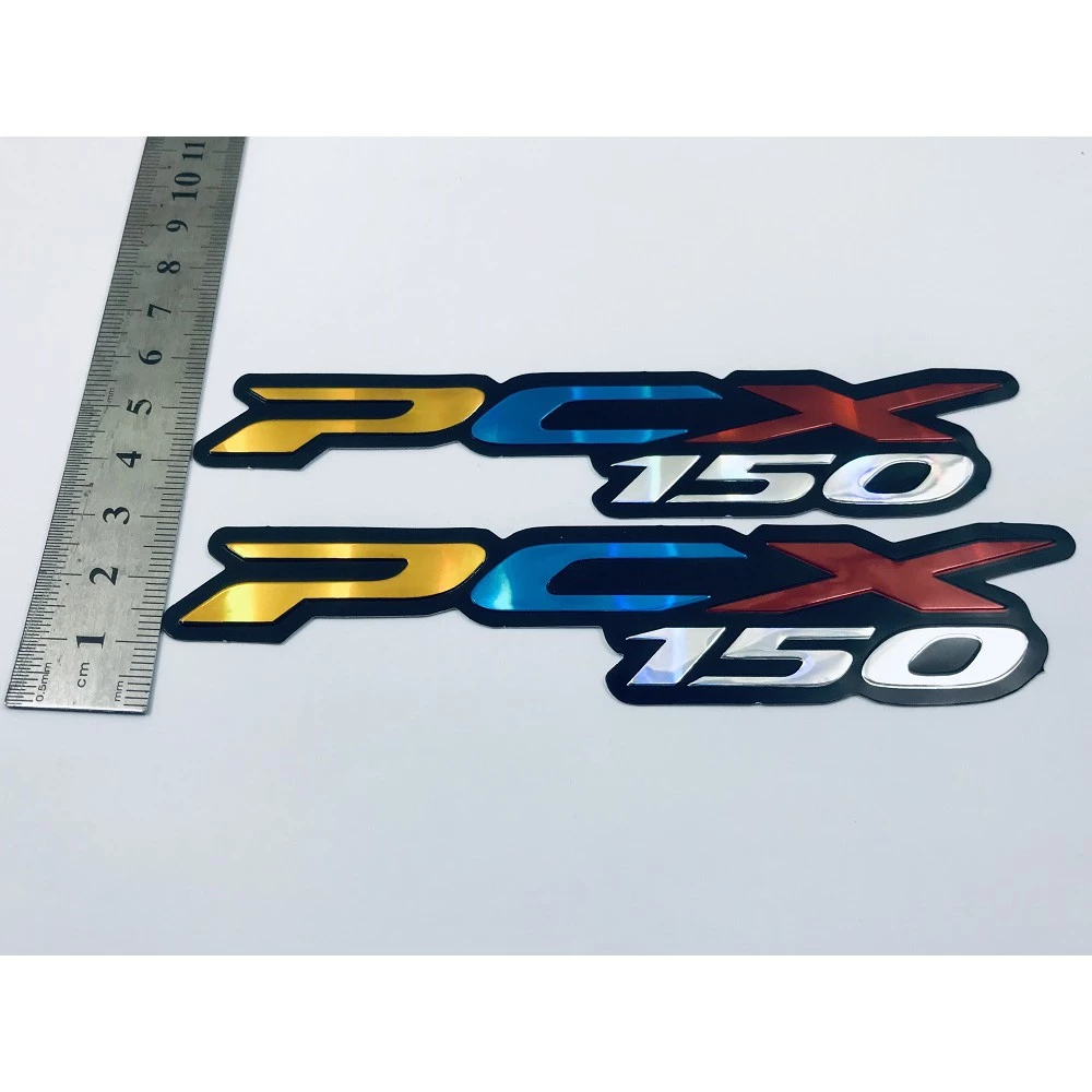 สติ๊กเกอร์ Honda PCX 150 3D ตัวนูน สะท้อนแสง 2 ชิ้น thumbnail 7