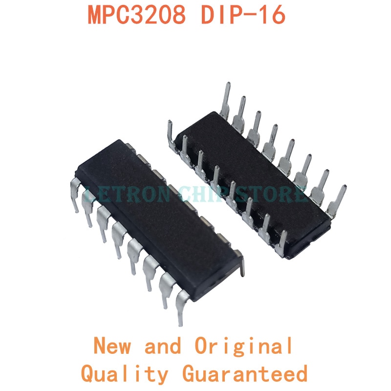10 ชิ้น mcp3208 dip16 MCP3208-CI/p dip-16 MCP3208-BI/p จุ่ม MCP3208-C MCP3208-B novo e ชิปเซ็ต ic