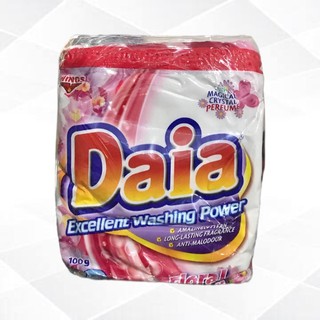 ผงซักฟอก Daia กลิ่นดอกไม้ 1แพ็ค มี6ถุง ขนาด 100 กรัม