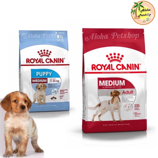 Royal canin🐶Medium Adult, Puppy 4kg, 10kg
